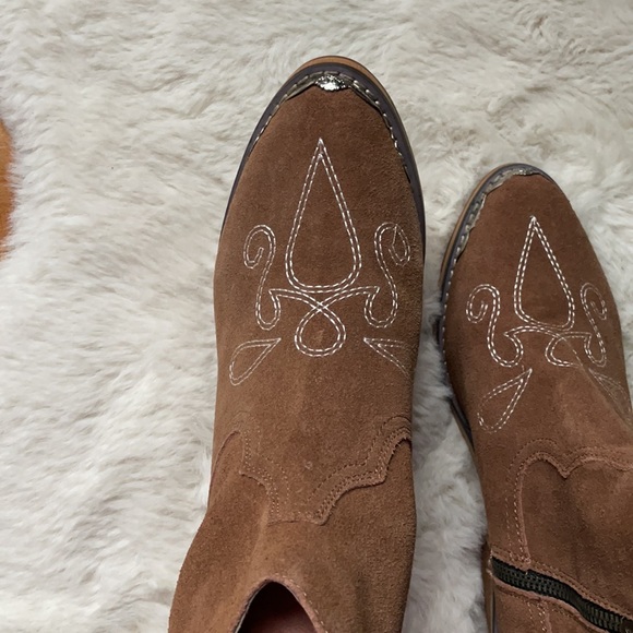 Spell | Cactus Rose Tan Suede Ankle Boots | 39 - Picture 12 of 16